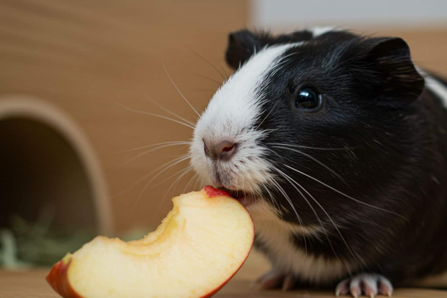 porquinho da índia pode comer maçã