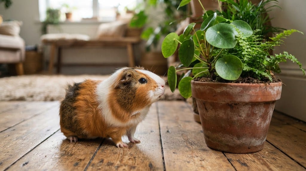 plantas seguras para porquinho-da-índia